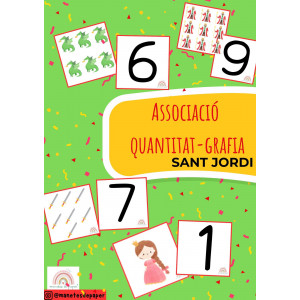 Associació quantitat-grafia Sant Jordi