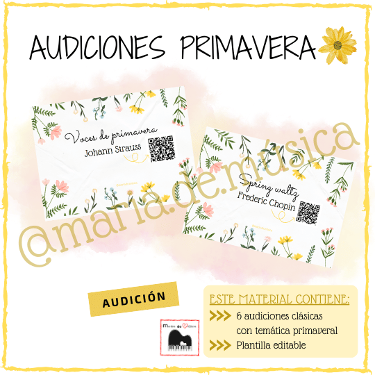 Audiciones primavera