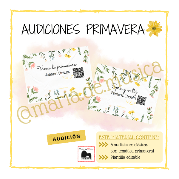 Audiciones primavera