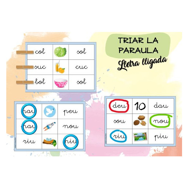 Triar la paraula_lletra lligada