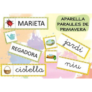 Aparella paraules de primavera