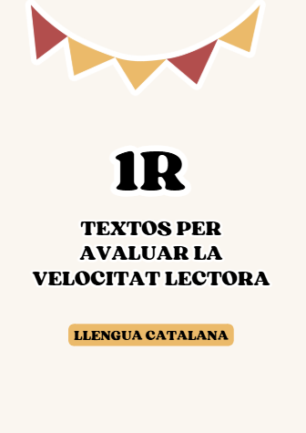 Avaluar la velocitat lectora