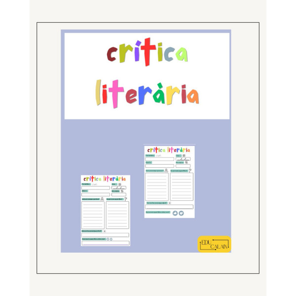 📖 Crítica Literària: Activitat per a 2n de Primària 🎮