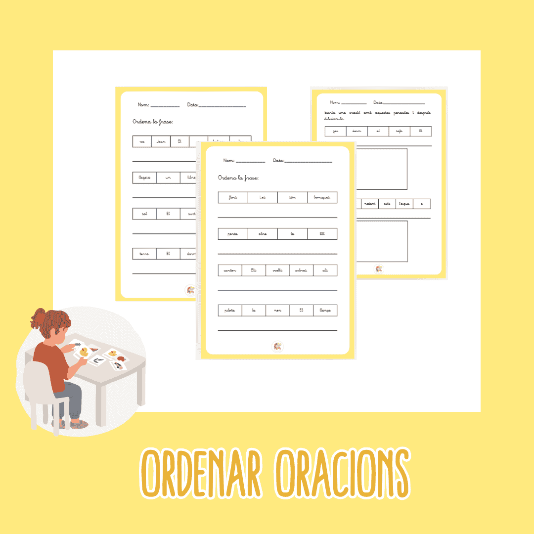 Construcció d'oracions