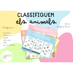 CLASSIFIQUEM ELS ANIMALS!