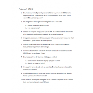 Problemes classificats 3