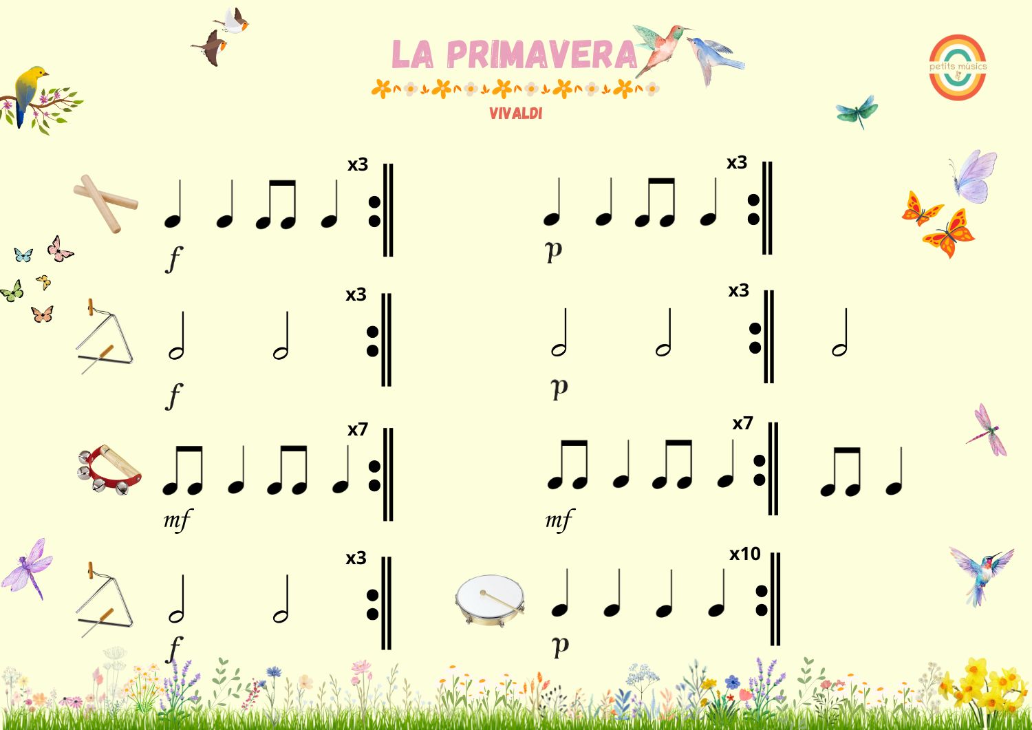 Musicograma: LA PRIMAVERA DE VIVALDI