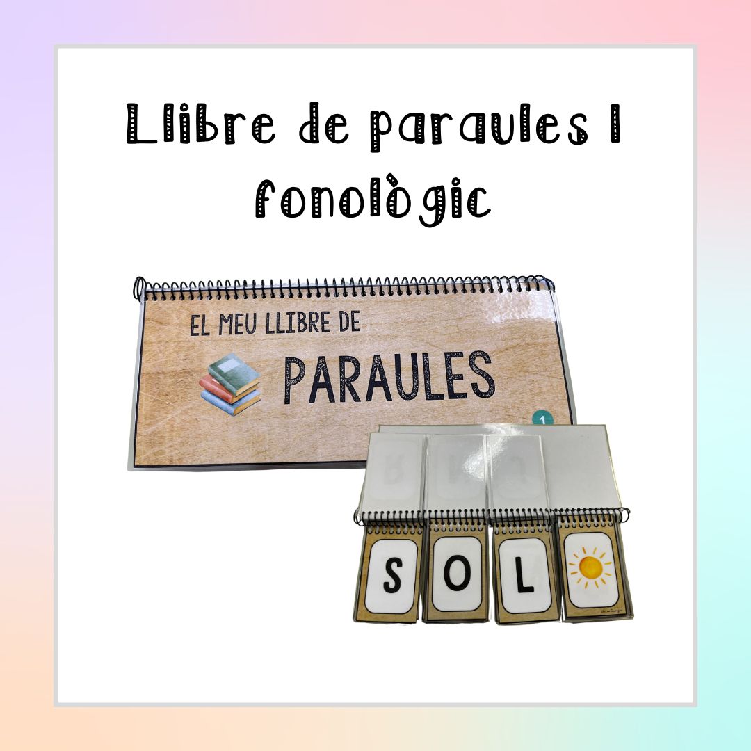 LLibre de paraules 1: fonòlogic