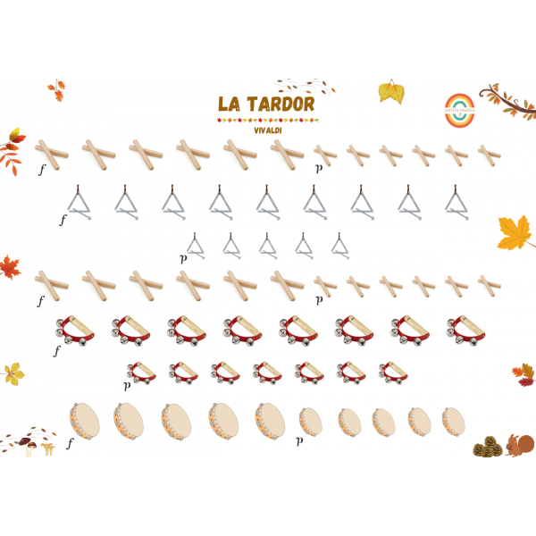 Musicograma: LA TARDOR de VIVALDI