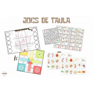 JOCS DE TAULA - SANT JORDI