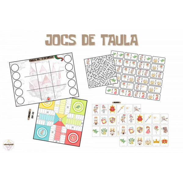 JOCS DE TAULA - SANT JORDI