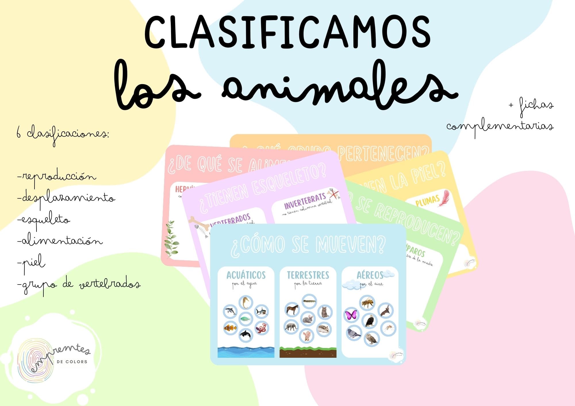 CLASIFICAMOS LOS ANIMALES