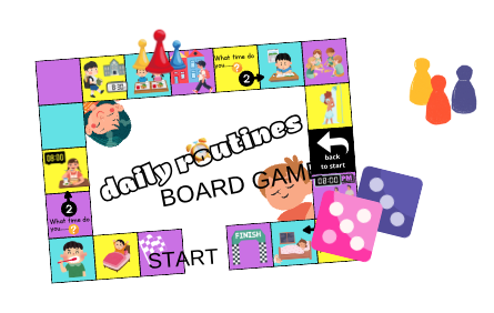DAILY ROUTINES BOARD GAME