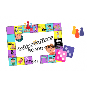 DAILY ROUTINES BOARD GAME