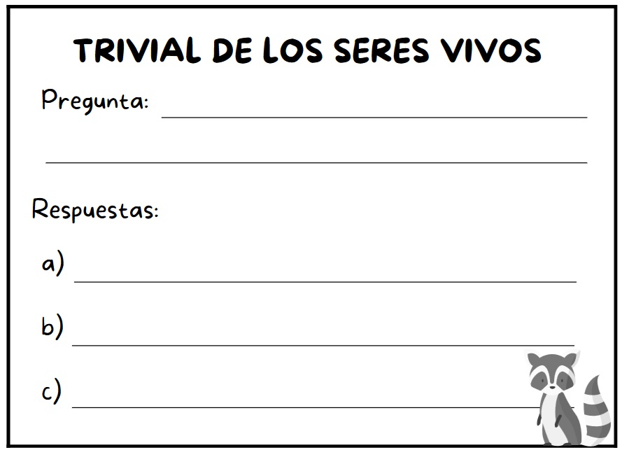 Trivial de los seres vivos