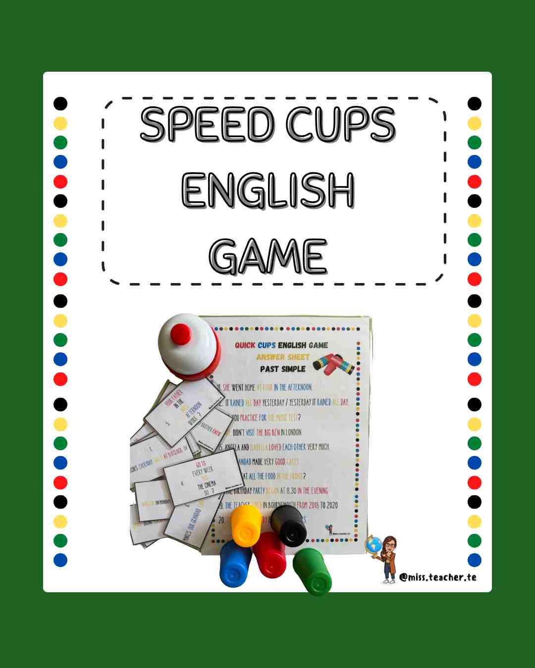 Speed cups GRAMMAR edition