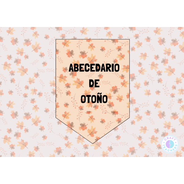 Abecedario otoño banderines