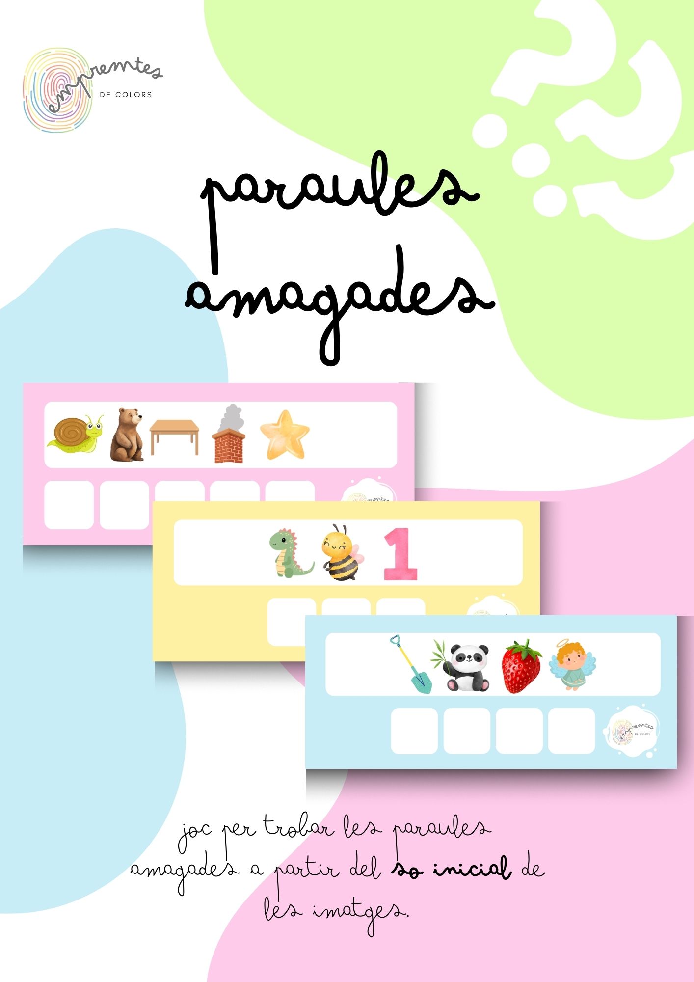 PARAULES AMAGADES SO INICIAL