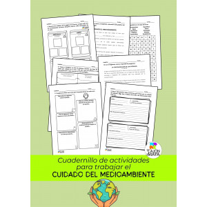 Cuidado del medioambiente - Cuaderno de actividades