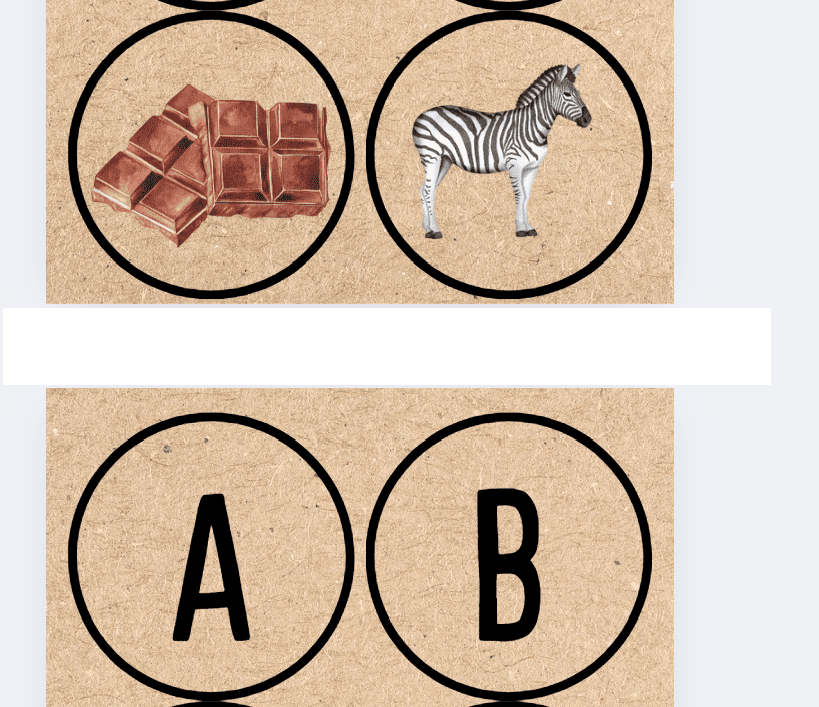 Memory lletra inicial en CATALÀ