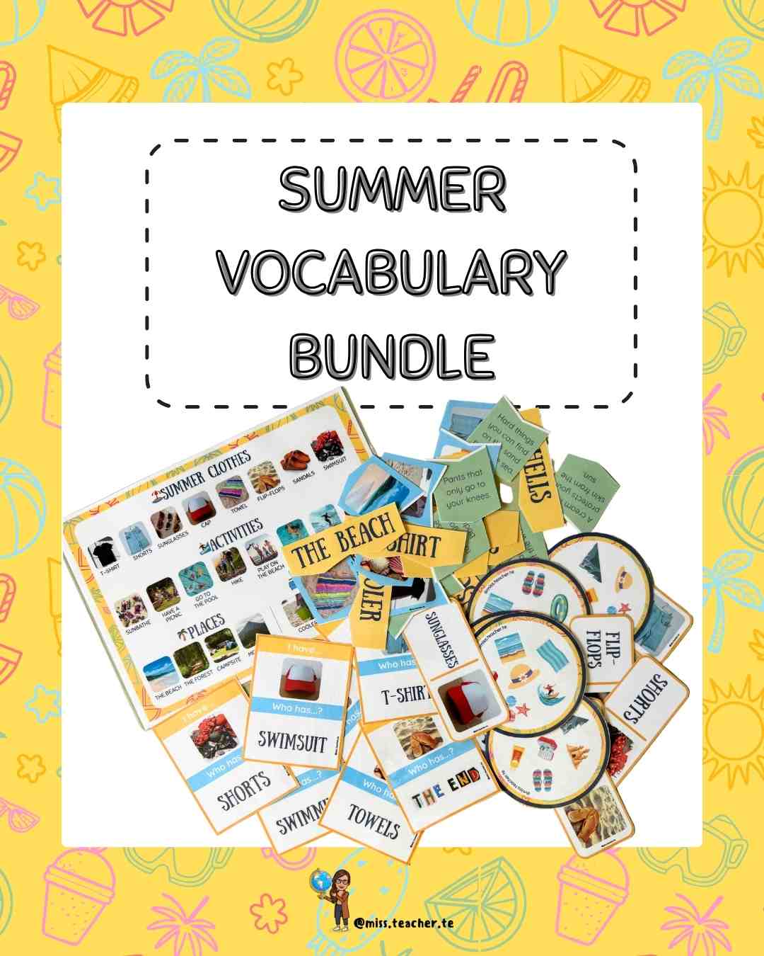 SUMMER VOCABULARY BUNDLE