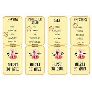 Vocabulari de l'estiu: Paraules tabú