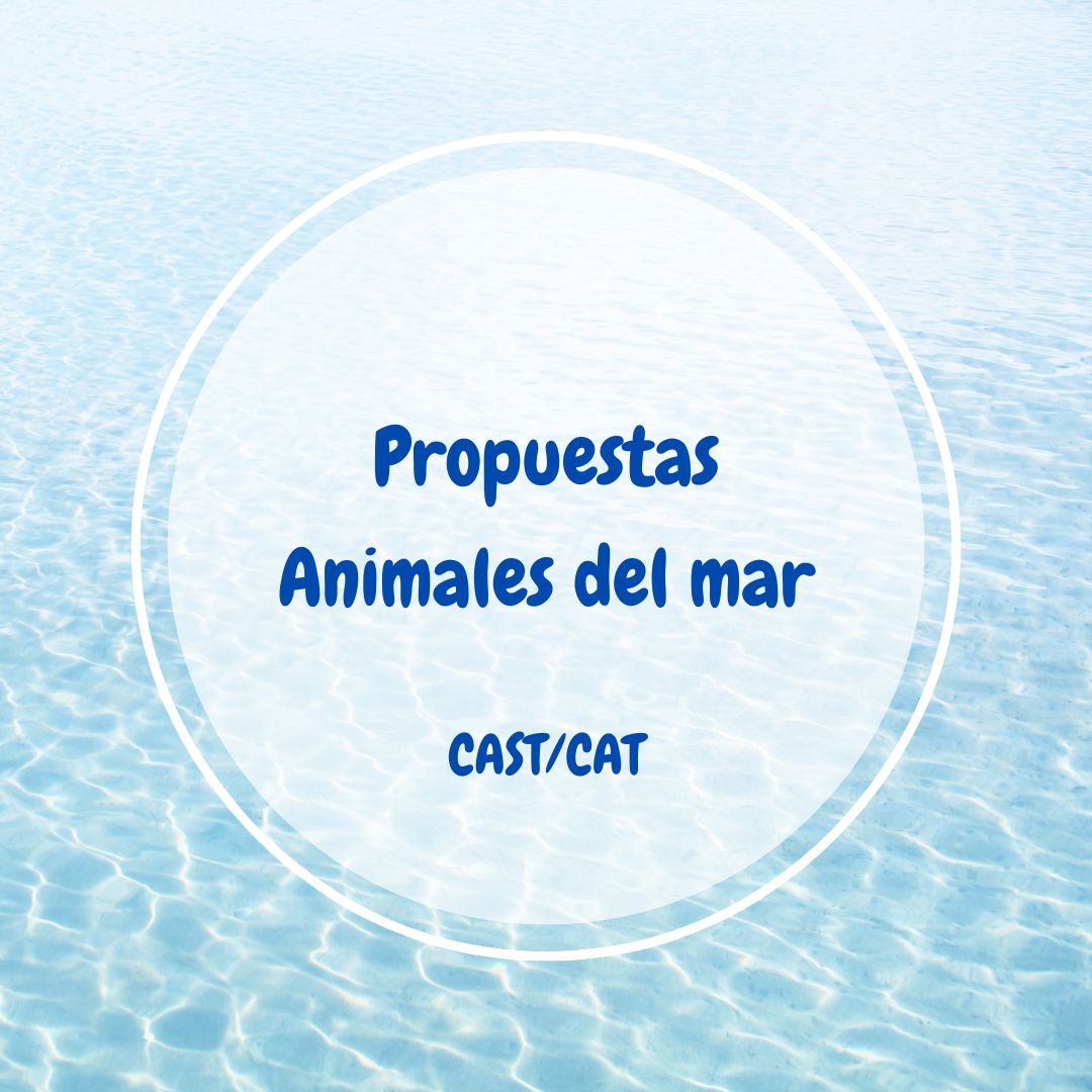 Los animales del mar