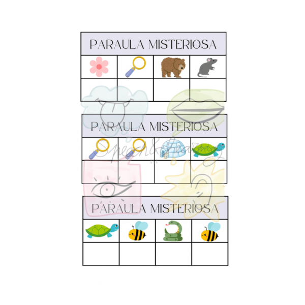 PARAULA MISTERIOSA