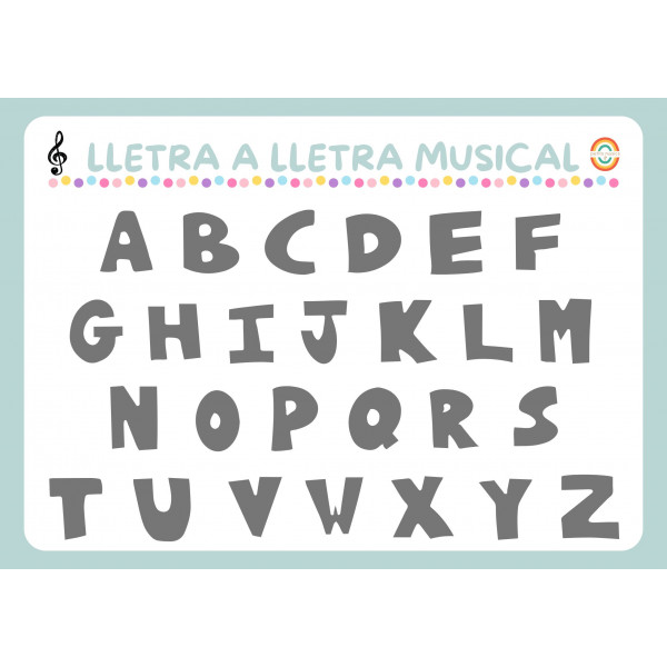 Lletra a lletra musical