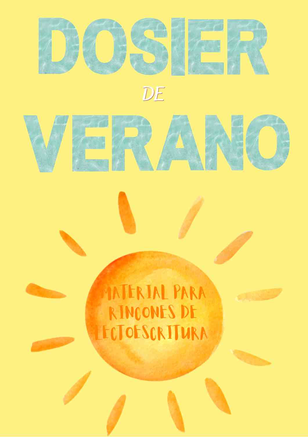 Dosier lectoescritura verano