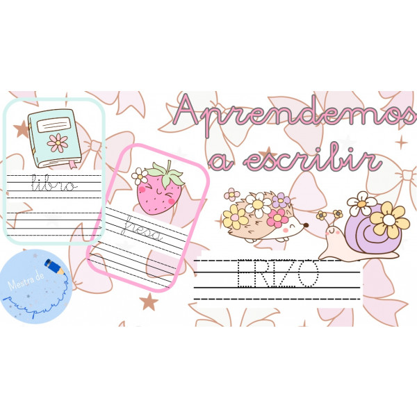 Aprendemos a escribir