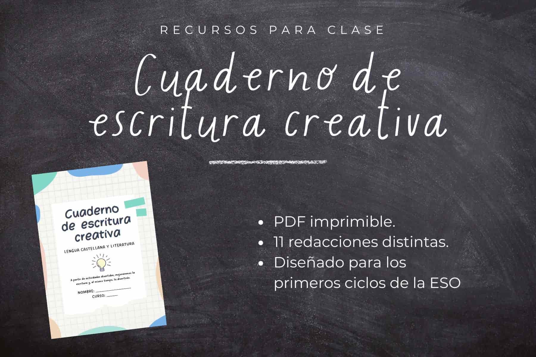 Cuaderno de escritura creativa
