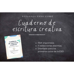 Cuaderno de escritura creativa