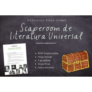 ScapeRoom Literatura Universal