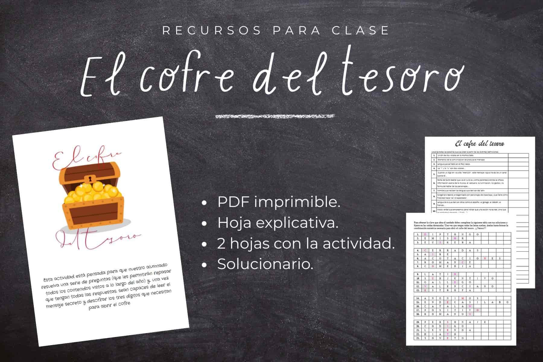 El cofre del tesoro (1ºESO)