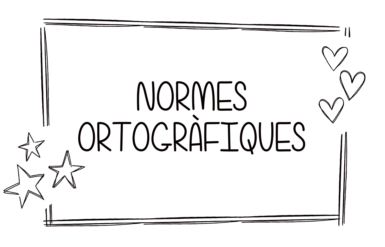 Cartell normes ortogràfiques