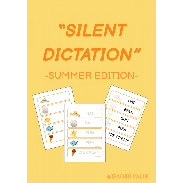 SILENT DICTATION SUMMER EDITION