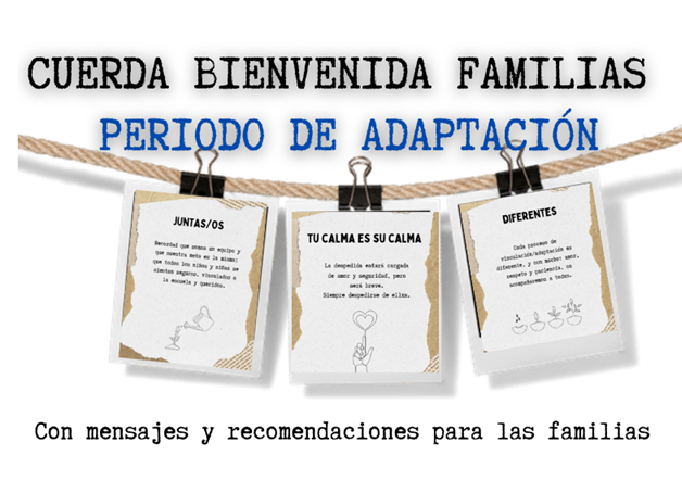 Cuerda bienvenida familias
