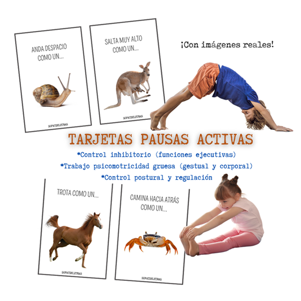 Tarjetas pausas activas