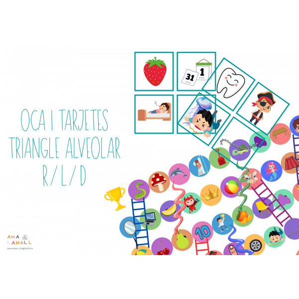 Joc de la serp i targetes triangle alveolar