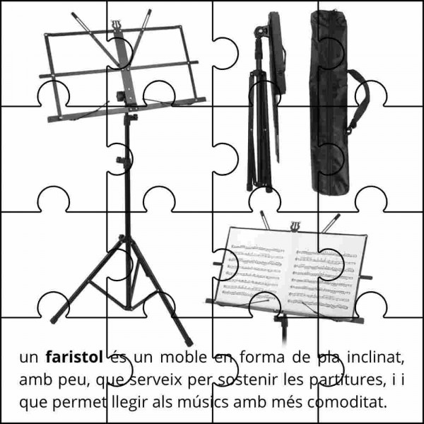 Puzzles d'instruments musicals