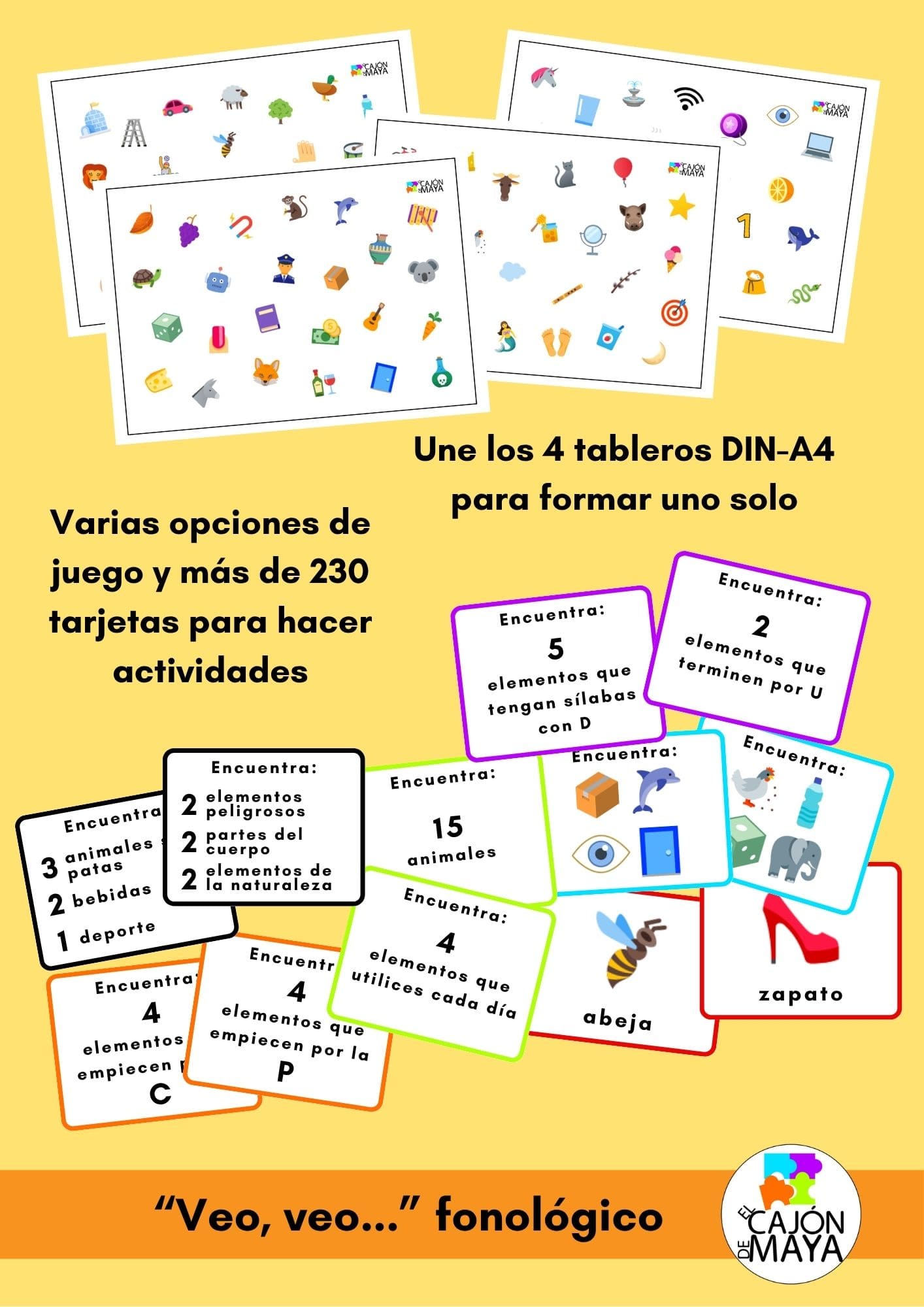 "Veo, veo..." fonológico