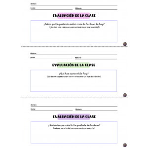 CAT/CAST Frases evaluación