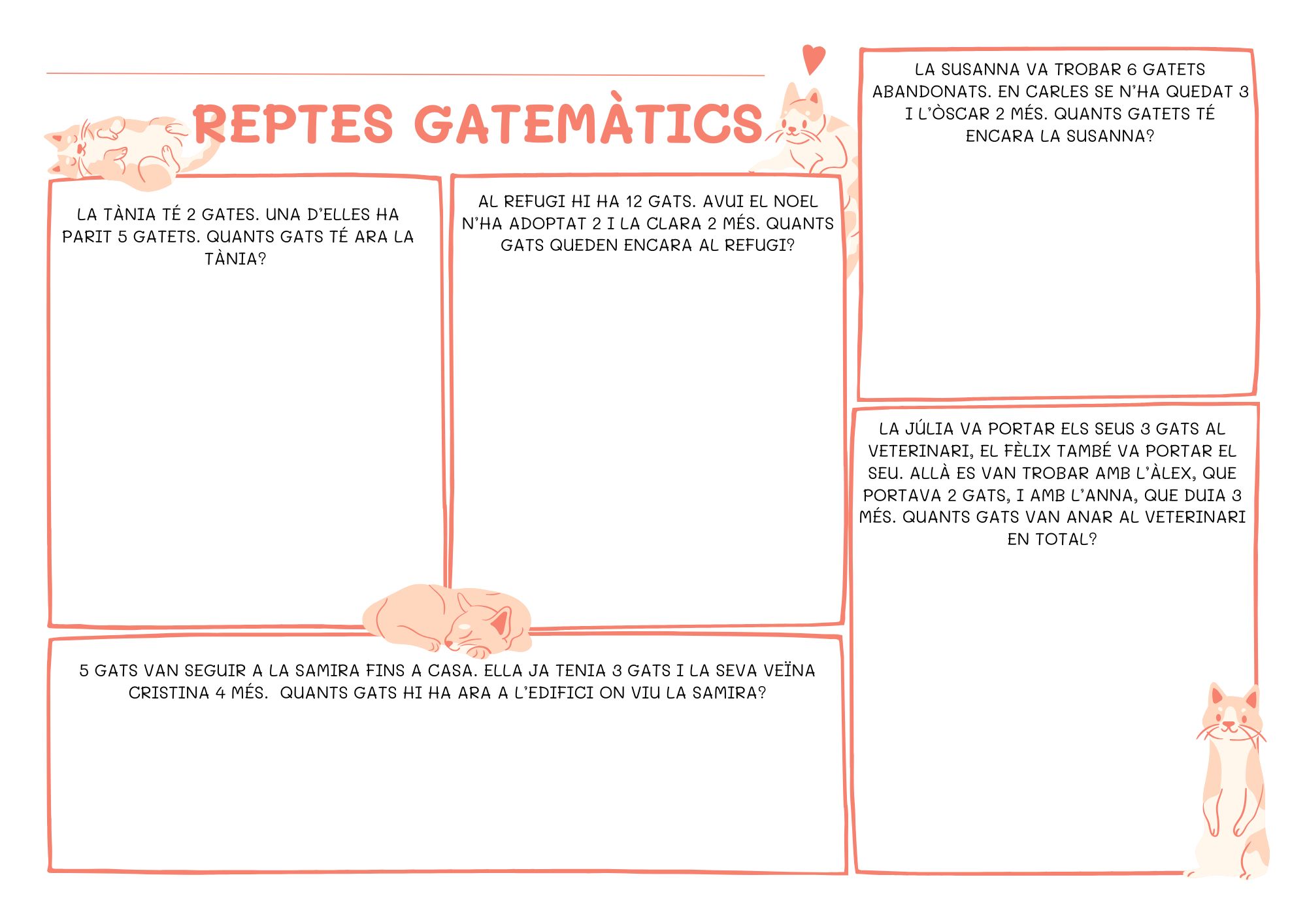 REPTES GATEMÀTICS