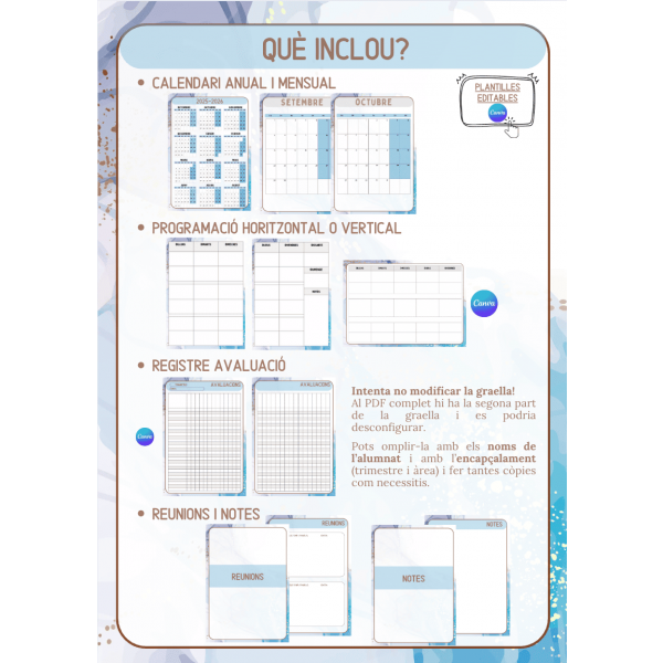 Quadern docent BLAU.B 25-26