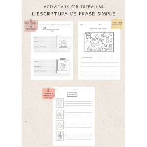 ESCRIPTURA FRASE SIMPLE
