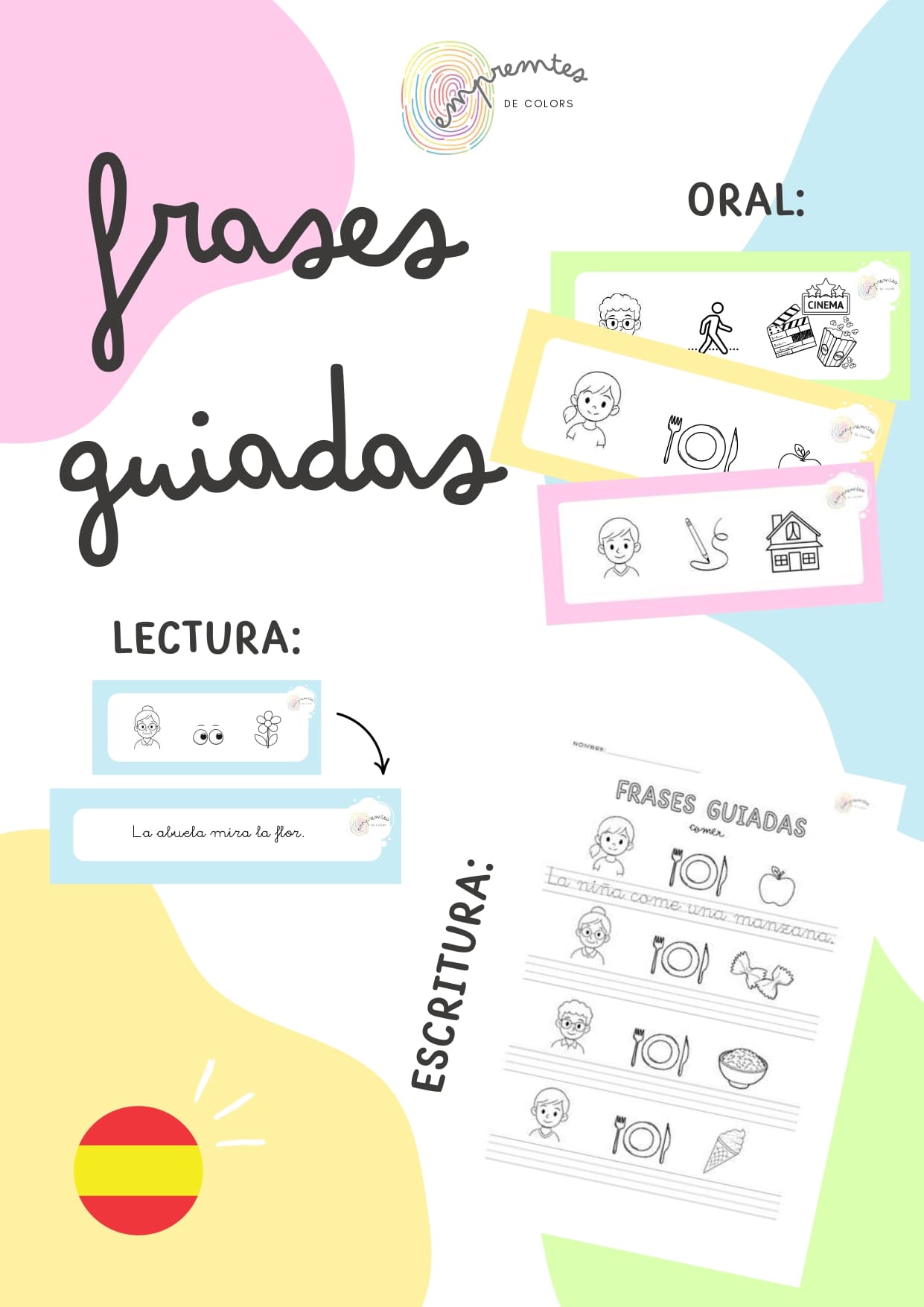 FRASES GUIADAS: ESTRUCTURACIÓN ORAL, LECTURA Y ESCRITUTRA.