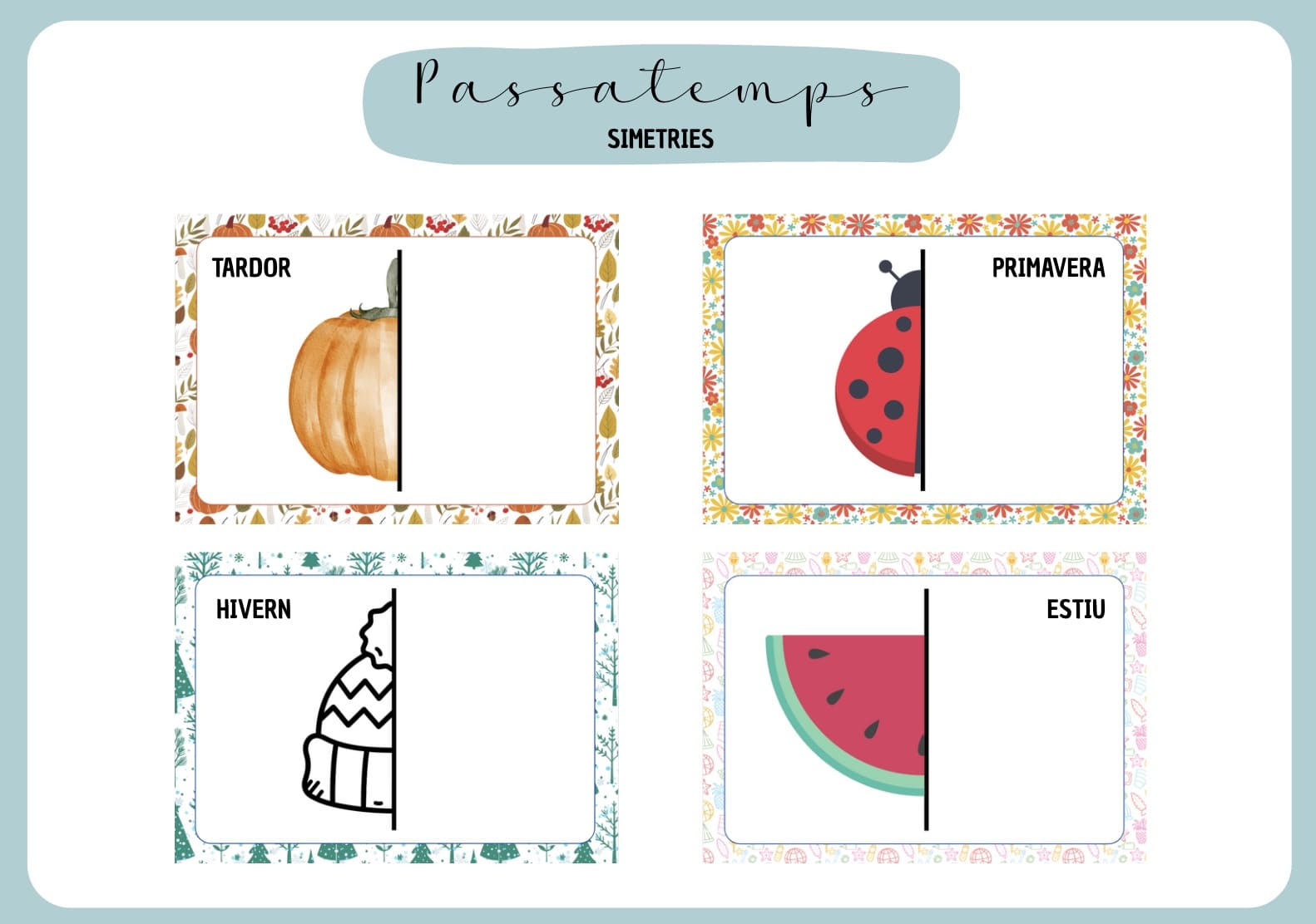 SIMETRÍA estaciones