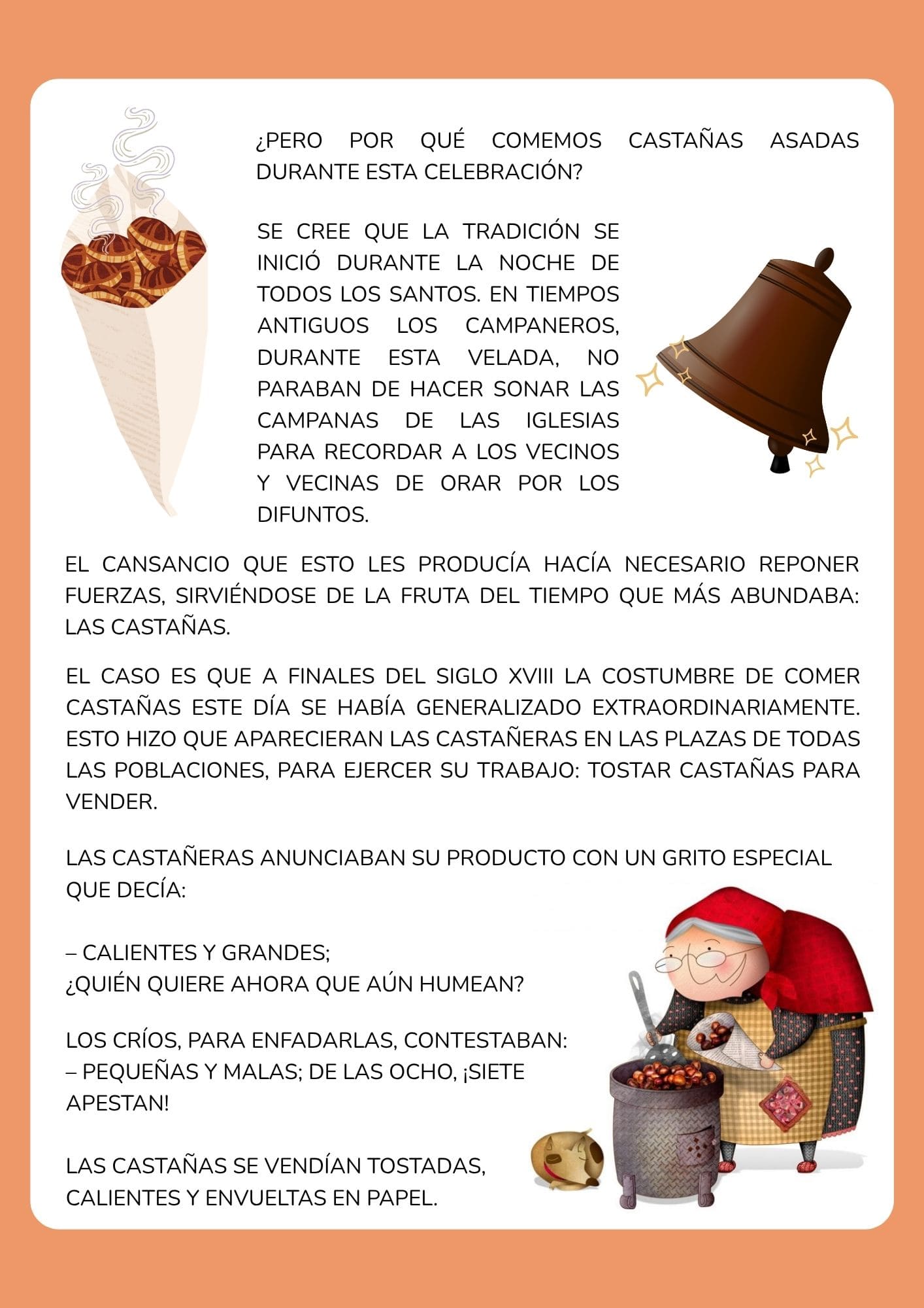 TODOS LOS SANTOS Y LA CASTAÑADA