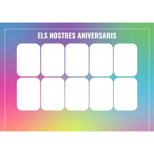 REPTES AMB ELS NOSTRES ANIVERSARIS